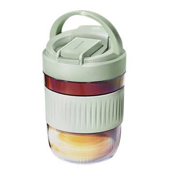 Groene Smoothie Beker Met Deksel 350ml, Verzenden