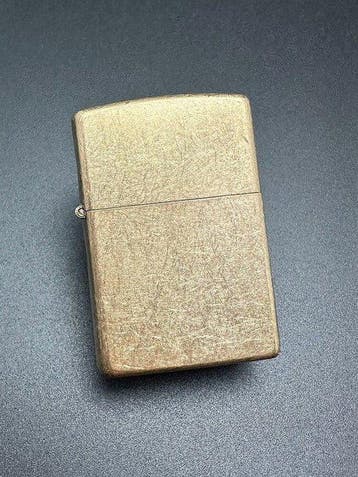 Zippo - Zonder minimumprijs - Aansteker - Messing, Verzamelen, Nieuw