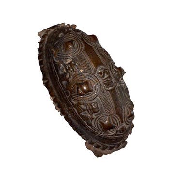 Viking periode Grote fibula of ovale spange (Type Petersen