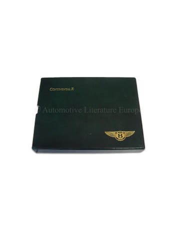 1995 BENTLEY CONTINENTAL R INSTRUCTIEBOEKJE FRANS DUITS, Ophalen of Verzenden
