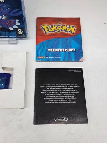 Nintendo - Gameboy Advance - Pokémon Sapphire Version (EUR)