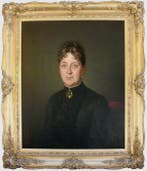 Eduard Swoboda (1814-1902) - Female portrait