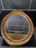 Miroir - Verre, Bois - Spiegel, Antiquités & Art