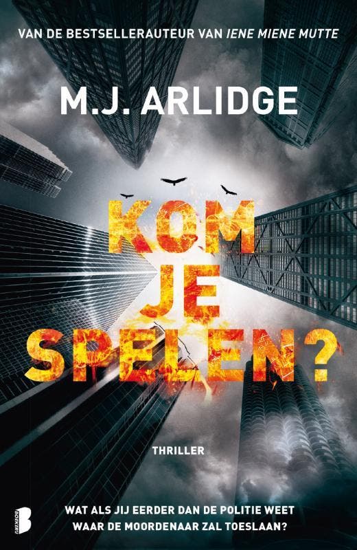 Kom je spelen? 9789022591918 M.J. Arlidge, Boeken, Thrillers, Gelezen, Verzenden