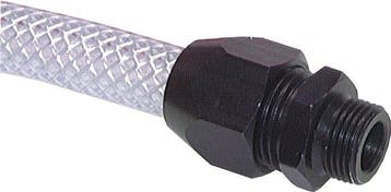 16x10mm & G1/2'' Aluminium Rechte Knelfitting Buitendraad, Verzenden
