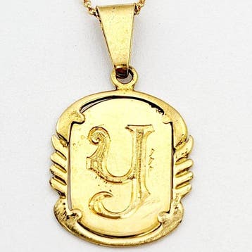Ketting met hanger - 18 karaat Geel goud