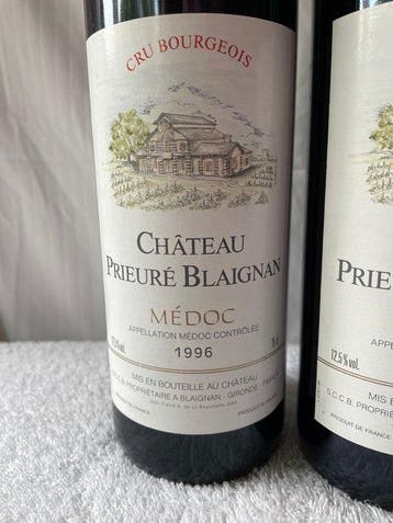 1995 Château La Commanderie 2006 Château Gazeau 1996 x 3, Collections