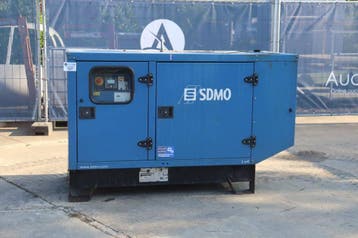 Veiling: Generator SDMO J44K Diesel 44kVA 2010, Ophalen