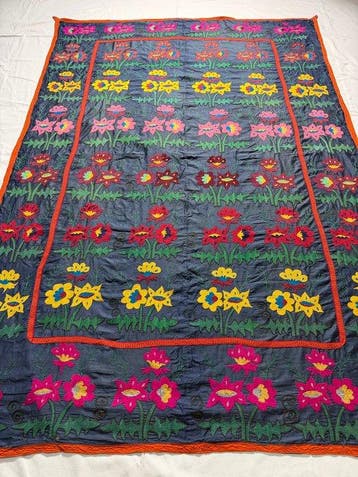 Suzane Kilim - Suzane Tapijt, Bankhoes, Bedhoes,
