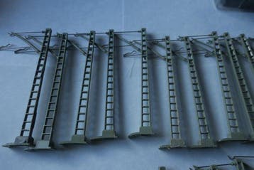 Märklin H0 - 7009,7021 - Caténaire (82) - 59 mâts de ligne