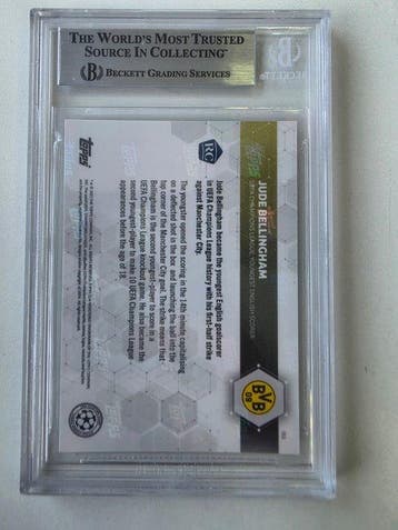 2020/21 Topps Topps NOW UCL Jude Bellingham, Erling Haaland, Nieuw