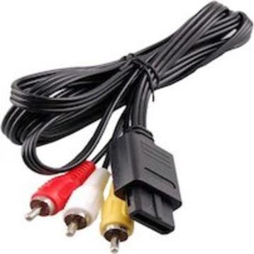 AV Kabel Nintendo Gamecube Origineel (Gamecube Accessoires), Ophalen of Verzenden, Zo goed als nieuw