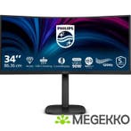 Philips 3000 series 34B2U3600C/00 34  WQHD 120Hz VA Monitor, Computers en Software, Verzenden, Nieuw