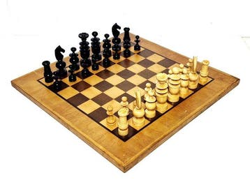 Schaakspel - Hout, Antiek en Kunst