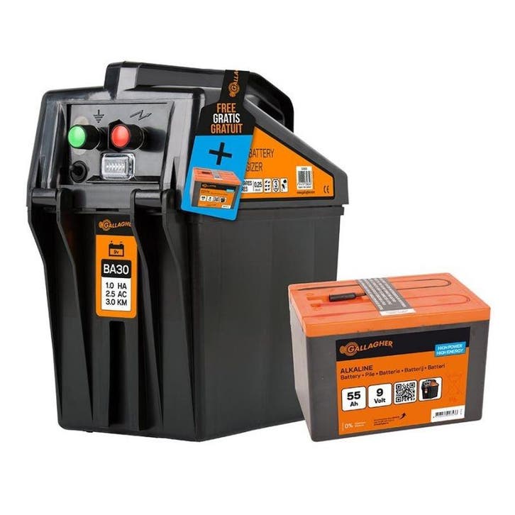 Électrificateur gallagher  ba30 - 9v/0.25j, Dieren en Toebehoren, Stalling en Weidegang