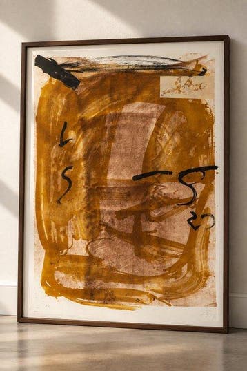 Antoni Tapies (1923-2012) - Chaise et pied - XL