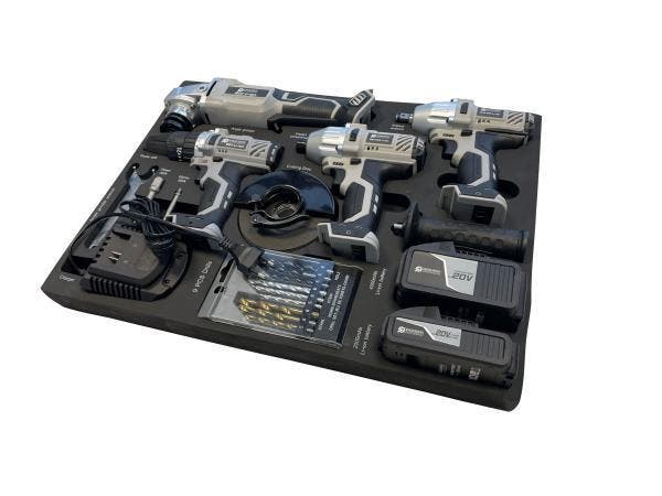 Veiling - Stahltech Powertool Set 4 Machines, Doe-het-zelf en Bouw, Gereedschap | Handgereedschap, Nieuw