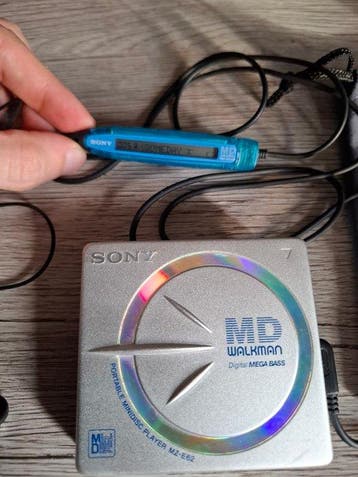 Sony - MZ-E62 Draagbare minidisc-speler