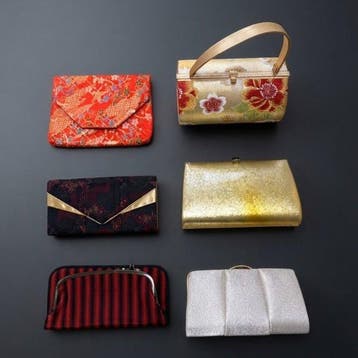 Exclusieve collectie van 6 vintage Japanse formele tassen -