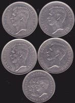 Belgique. België 4 x 20 frank + 1 x 10 frank 1930/1931