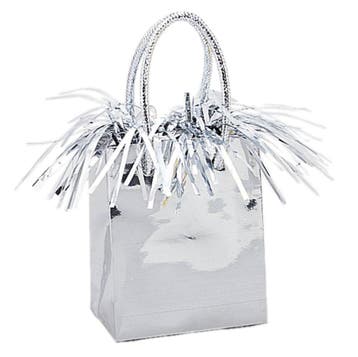 Ballon Gewicht Tas Zilver 8,3cm 157gr, Verzenden, Nieuw