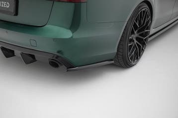 Rear Side Splitters V.3 voor Audi A6 C7 Avant S-line, Ophalen of Verzenden