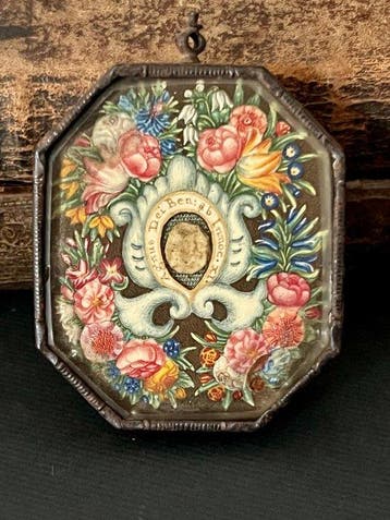 Reliekhouder - Legering - 1700-1750 - Heilige Kruis van Onze