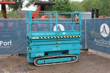 Veiling: Schaarhoogwerker Airman ENCL06 Elektrisch 8m 2008, Ophalen