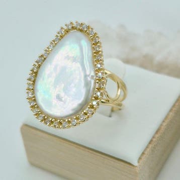 Zilver, Verguld - Ring