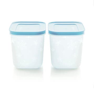 Tupperware 2 Diepvriesbakjes 1,1 l, Maison & Meubles, Verzenden
