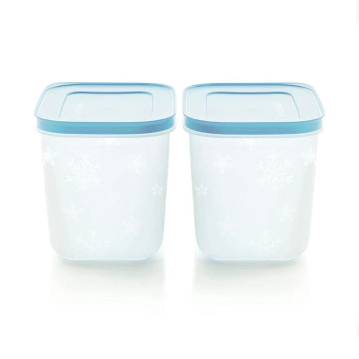 Tupperware 2 Diepvriesbakjes 1,1 l, Maison & Meubles, Cuisine| Tupperware, Envoi