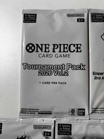 Bandai - 9 Booster pack - One Piece - 9 Sealed Packs – 2nd &