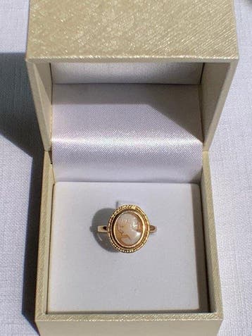 Cameo - 18 karaat Geel goud