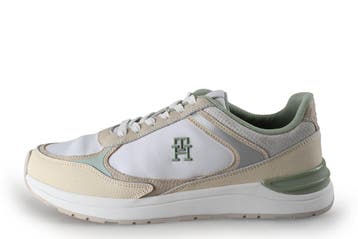 Tommy Hilfiger Sneakers in maat 41 Beige, Verzenden, Beige, Zo goed als nieuw, Sneakers