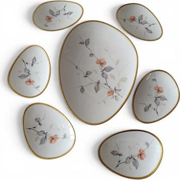KPM Krister Germany - Bord - Organic Egg - Porselein, Antiek en Kunst