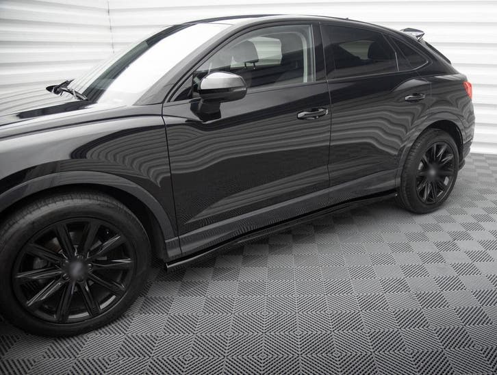 Side Skirts Diffuser voor Audi Q3 F3 Sportback, Auto diversen, Tuning en Styling, Ophalen of Verzenden
