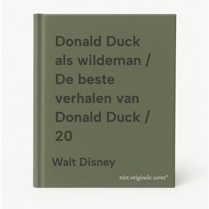 Donald Duck als wildeman / De beste verhalen van Donald Duck, Livres, BD, Envoi