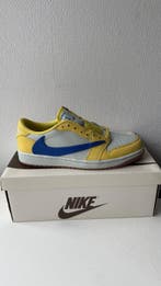 Nike - Jordan 1 Low Travis Scott Canary - Sneakers - Maat:, Kleding | Heren, Schoenen, Nieuw