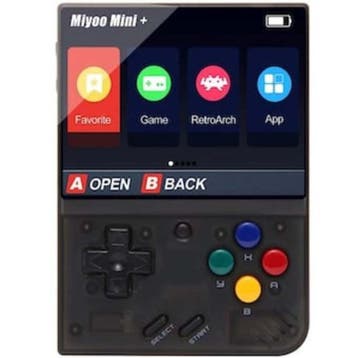 Miyoo Mini Plus Black Transparant (Nieuw), Games en Spelcomputers, Ophalen of Verzenden, Nieuw