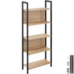 tectake Wandrek Westport 62x24x165,5cm - Industrieel licht h, Verzenden