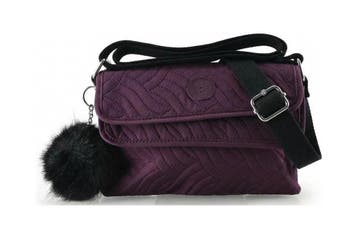 Kipling Schoudertas Paars, Verzenden, Zo goed als nieuw, Paars