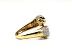 Ring - 18 karaat Geel goud - 0.70ct. tw. Diamant