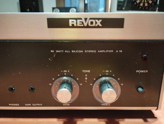 Revox - A78 Solid state geïntegreerde versterker, Audio, Tv en Foto, Radio's
