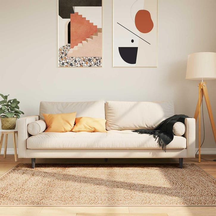 vidaXL Tapijt Runner MARSA Geel 120 x 170 cm Polyester en, Huis en Inrichting, Stoffering | Tapijten en Vloerkleden, Nieuw, Verzenden