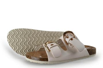 Studio London Slippers in maat 38 Beige, Kleding | Dames, Slippers, Verzenden, Zo goed als nieuw, Studio London