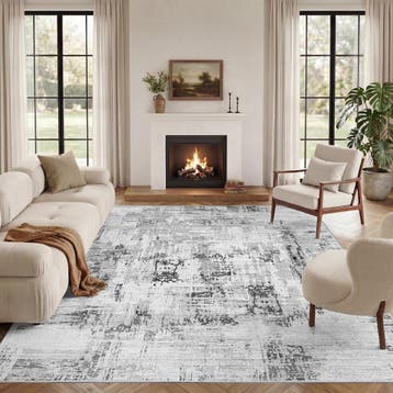 Tapis moderne 160x230cm Gris - Seconde chance, etat impec..., Verzenden, Modern