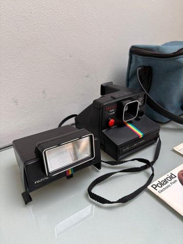 Polaroid Supercolor 1000 Deluxe + Polatronic 1 Flash +, Nieuw