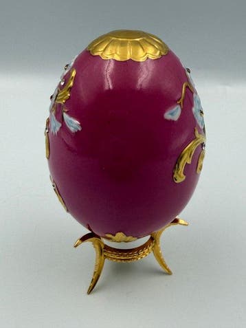 Œuf Fabergé - Œuf décoratif « The Empress’ Eternal Spring », Antiquités & Art