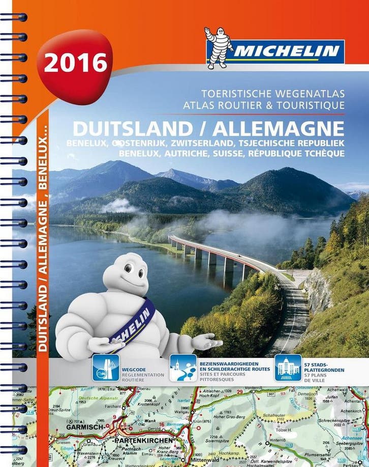 Deutschland / Michelin Atlassen 9782067211766, Boeken, Wetenschap, Gelezen, Verzenden