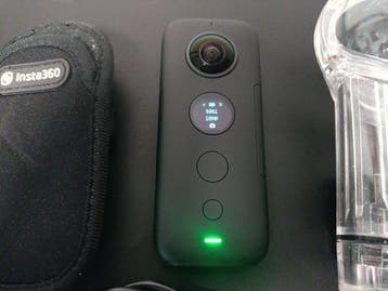 Insta One X incl. Unterwassergehäuse Actiecamera, Nieuw